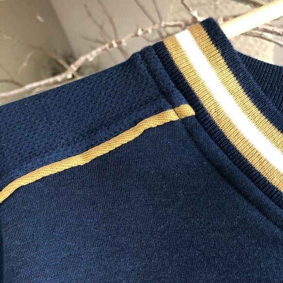 VINTAGE 90'S MEN'S LEE SPORT NOTRE DAME LONG SLEEVE EMBROIDERED LOGO MED. NWT - Picture 6 of 9